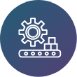 For Manufacturer Gear Icon